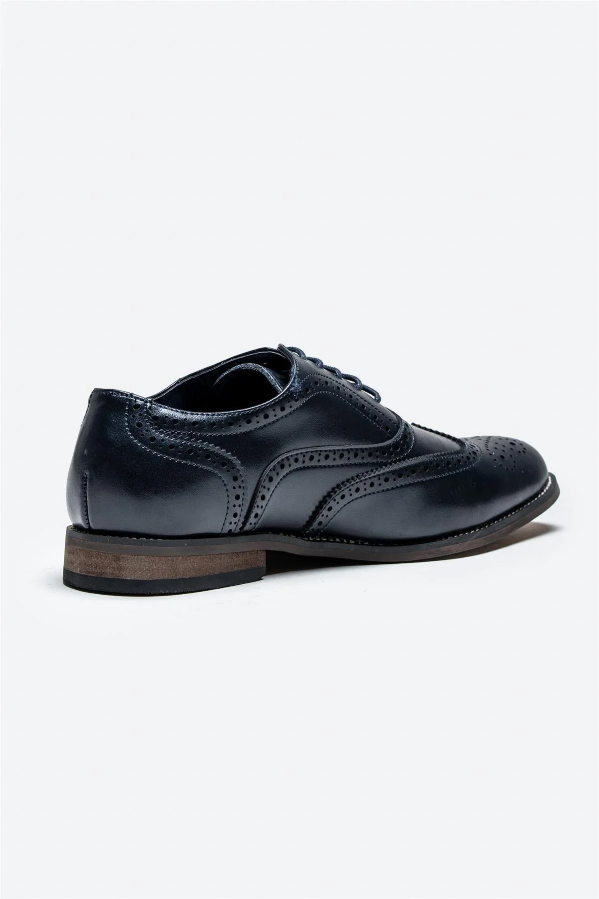 Cavani Clark Schoenen Navy - Wingtip Brogue - Afbeelding 4