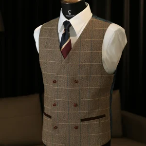 CASTLESON - Gilet Baron Brown