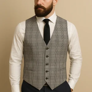 CASTLESON - Gilet Alex Check