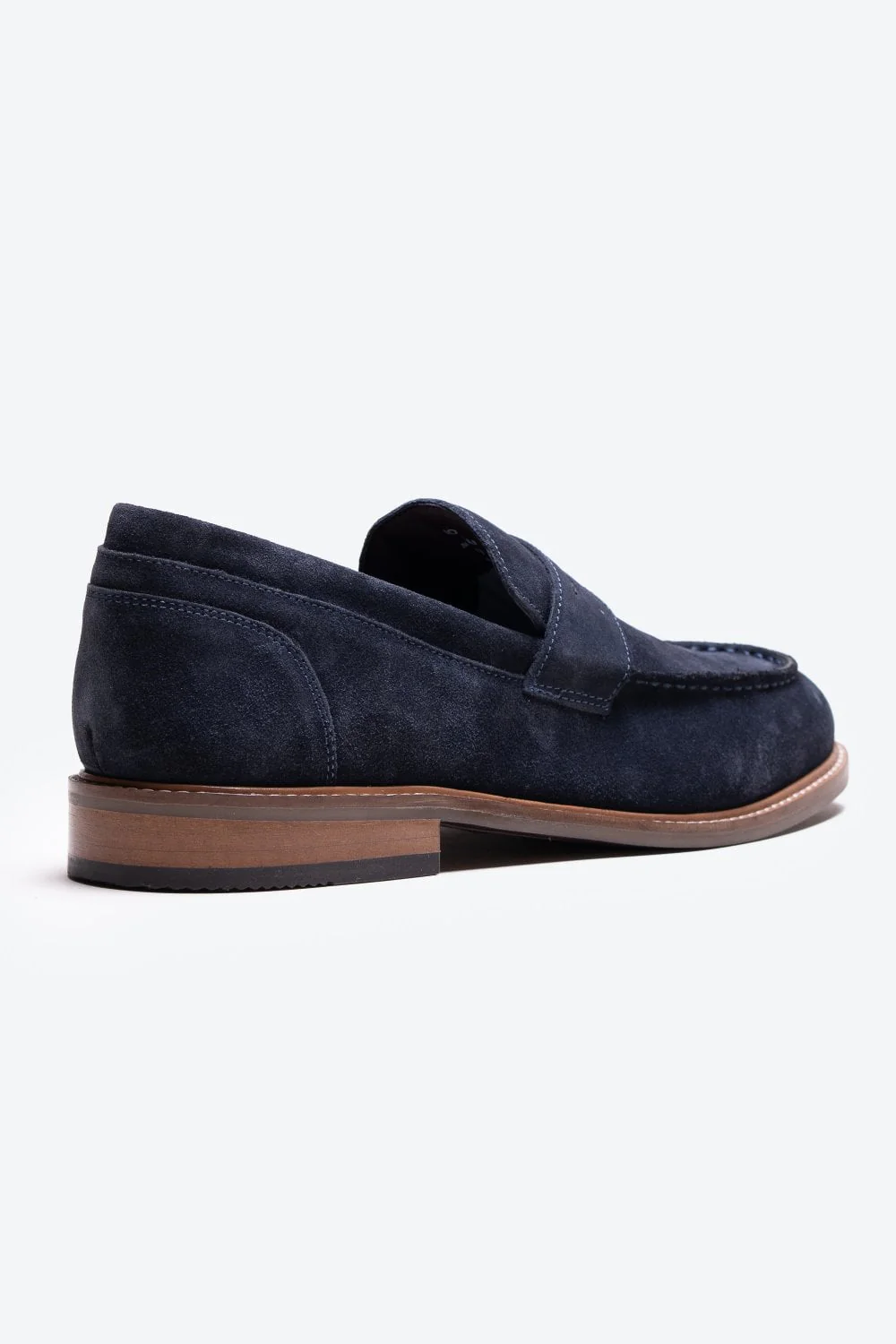 Cavani Jordan Suède Loafers - Navy - Afbeelding 4