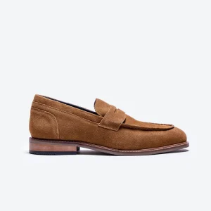 Cavani Jordan Suède Loafers - Lichtbruin