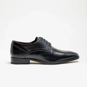 Cavani Lisbon Schoenen Black - Wingtip Brogue