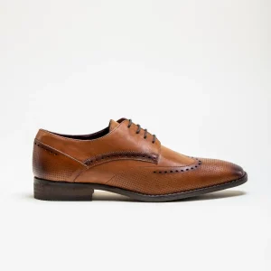 Cavani Lisbon Schoenen Lichtbruin - Wingtip Brogue