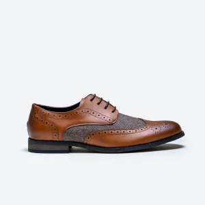 Cavani Oliver Tweed Schoenen - Brown