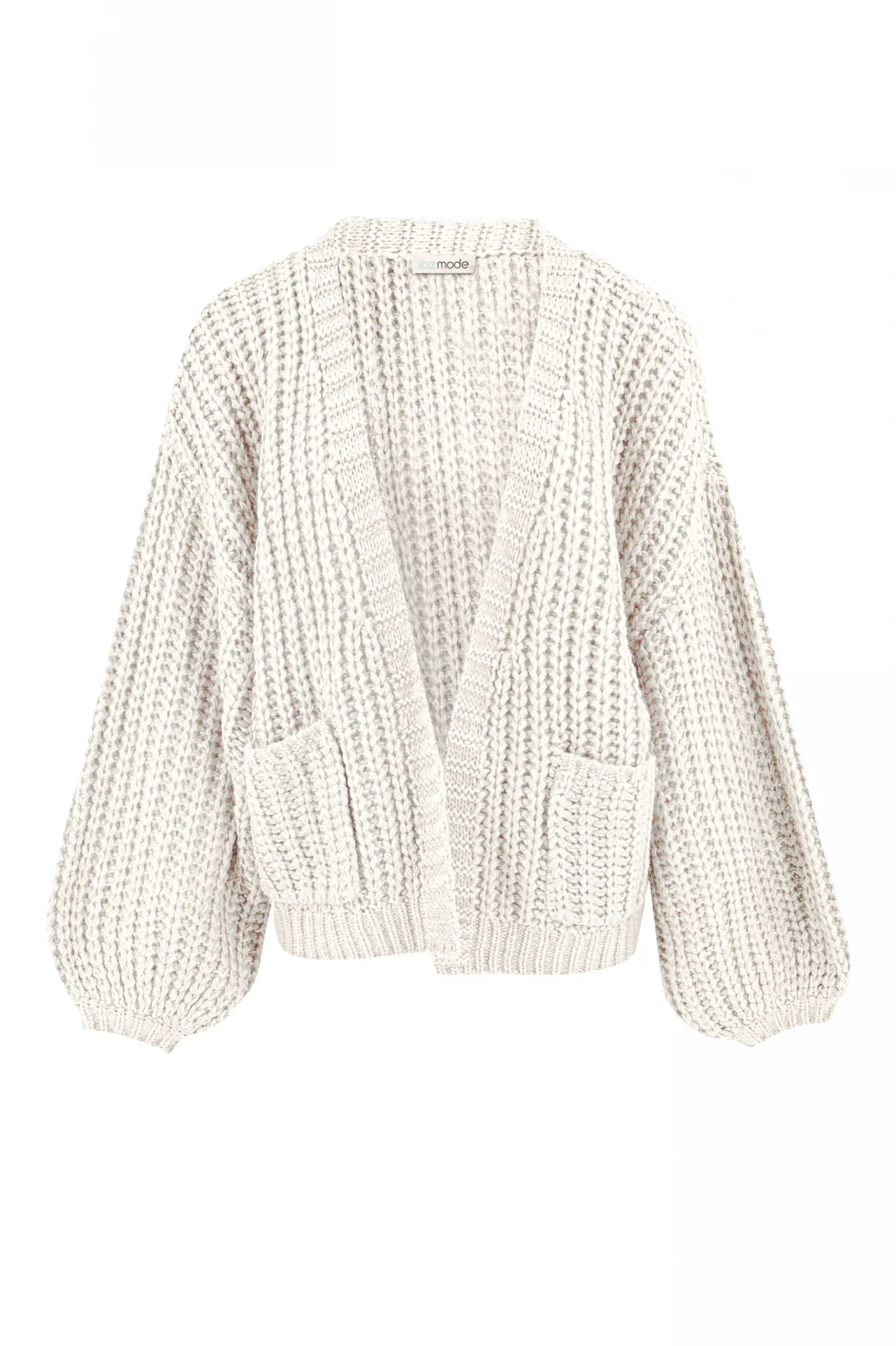Short Sparkling Cardigan Ersilia Ivory - Afbeelding 4
