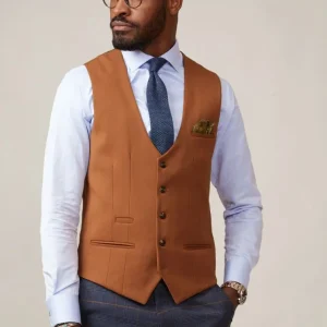 Kelvin Tan Gilet - Single Breasted