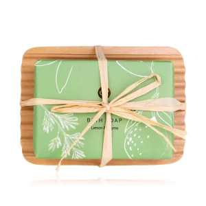 green-goose Zeep met Zeephouder Giftset - Lemon & Tyhme