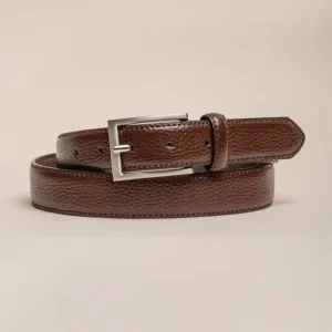 Leren Cavani Riem donkerbruin