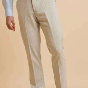 Marc Darcy - Pantalon Grant Stone Pinstripe