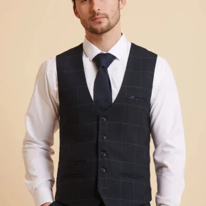 Marc Darcy - Gilet Navy Edison Greenline