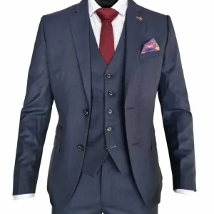 Navy blauw pak voor Heren - Cavani Seeba