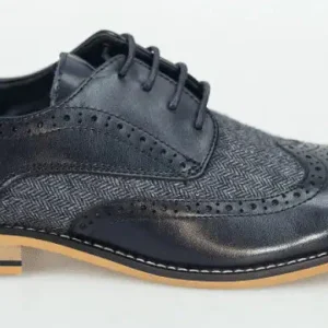 Navy blue tweed schoenen / Cavani Horatio Navy