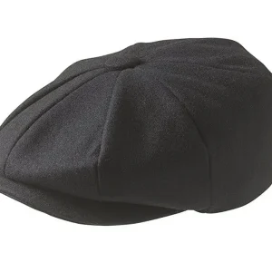 Melton Wool - Black Cap