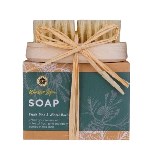 green-goose Bad en Nagels Giftset - Fresh Pine & Winter Berries