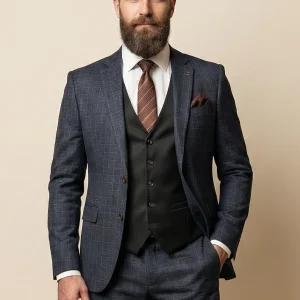 CASTLESON Phantom - Driedelig Herenpak Grey Mix & Match