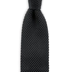 Stropdas zwart gebreid - Sir Redman