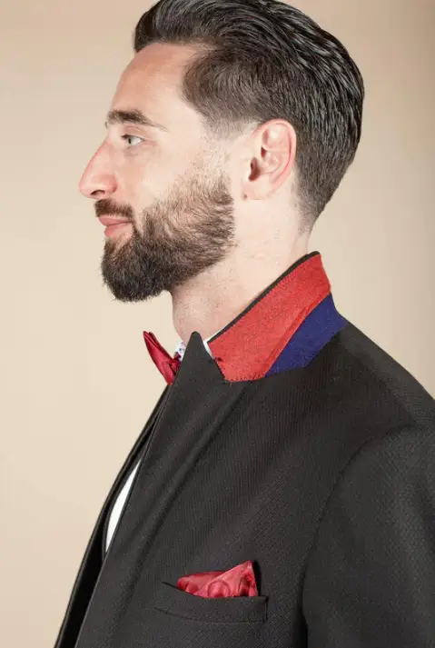 Zwarte Smoking 3 delig - Afbeelding 6