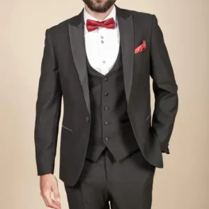 Zwarte Smoking 3 delig